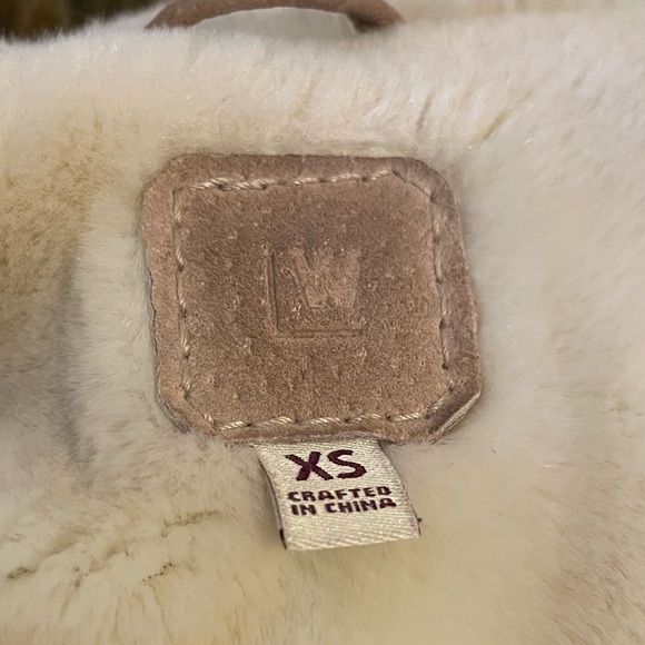 Wilsons Leather Suede Jacket with Faux Fur Trim - Picture 4 of 4